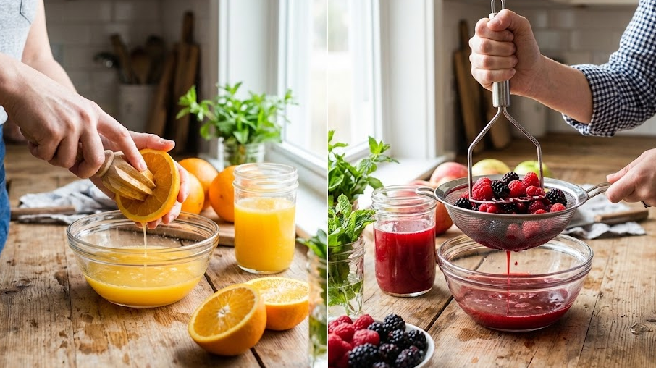 zonder blender sap maken