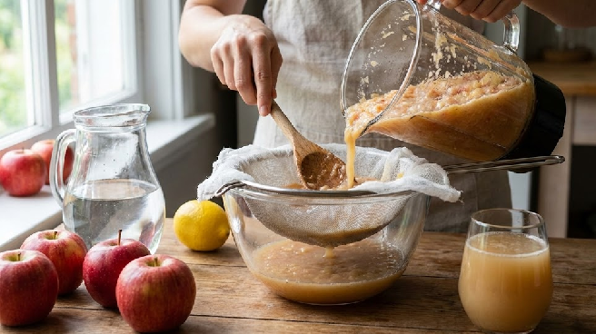 Appelsap maken zonder sapcentrifuge